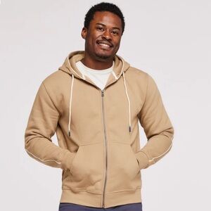 NEW⭐️ Cotopaxi Men's Do Good Organic Full-Zip Hoodie in Desert $75